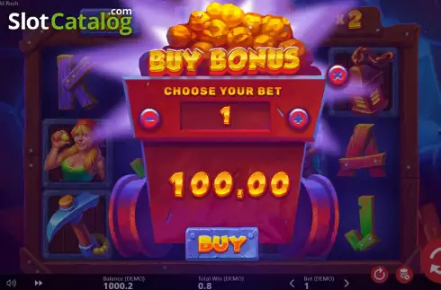 Скрин6. Diggers Gold Rush слот