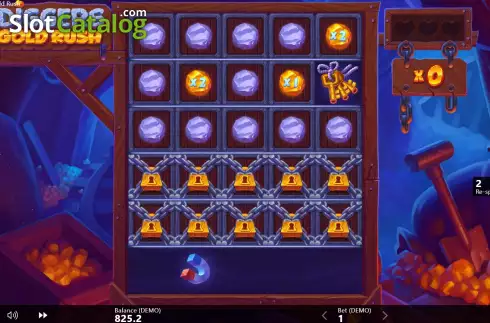 Скрин9. Diggers Gold Rush слот