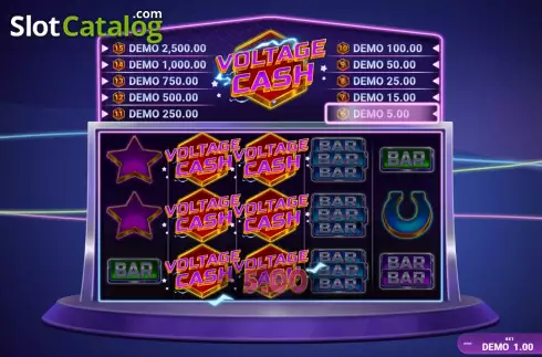 Скрин3. Voltage Cash слот