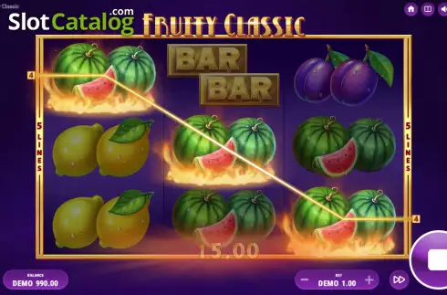 Скрин3. Fruity Classic слот