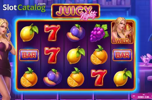 Скрин2. Juicy Nights слот