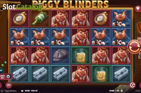 Скрин2. Piggy Blinders слот