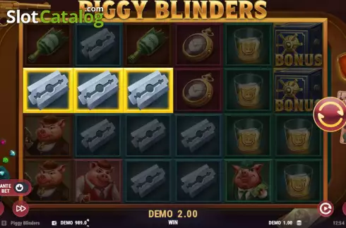 Скрин3. Piggy Blinders слот