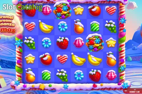 Скрин2. Caramel Dream Bonanza Xmas слот
