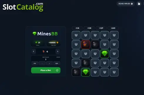 Скрин3. Mines BB слот