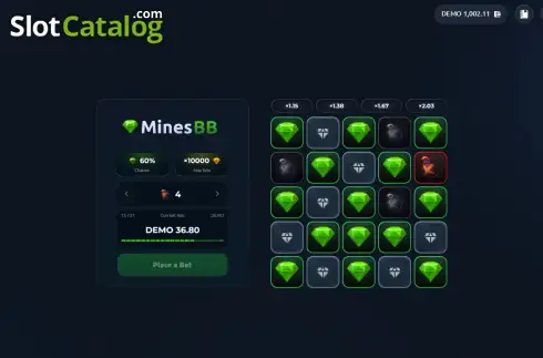 Скрин8. Mines BB слот
