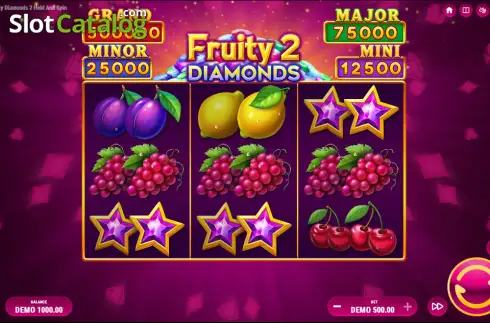 Скрин2. Fruity Diamonds 2 слот