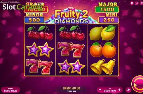 Скрин3. Fruity Diamonds 2 слот