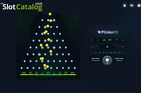Скрин3. Plinko BB слот