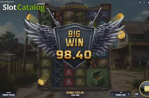 Скрин3. Shadowstorm Battlegrounds слот
