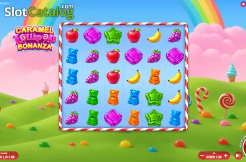 Скрин2. Caramel Lollipop Bonanza слот