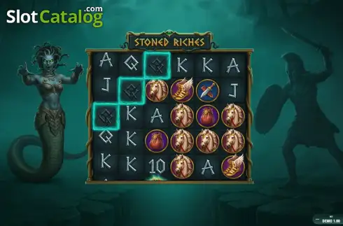 Скрин3. Stoned Riches слот