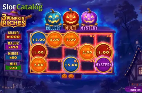 Скрин3. 3 Pumpkin Riches слот