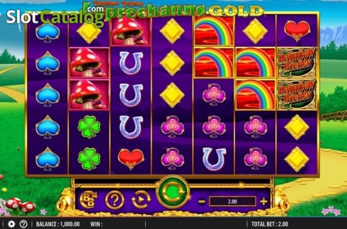 Скрин2. Rainbow Riches Leprechauns Gold слот