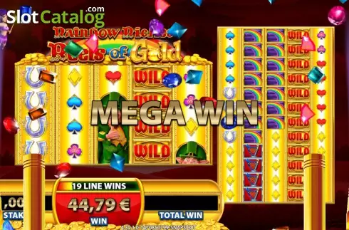 Скрин9. Rainbow Riches Reels of Gold слот