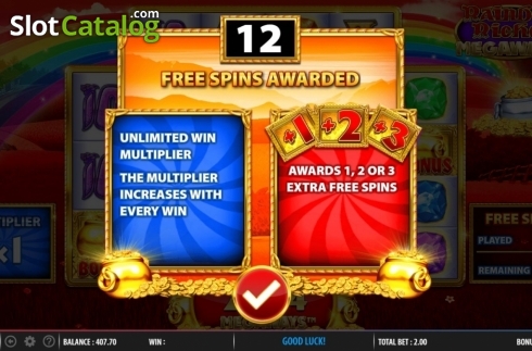 Скрин6. Rainbow Riches Megaways слот