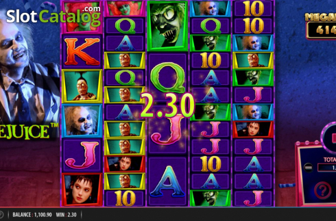 Скрин4. Beetlejuice Megaways слот