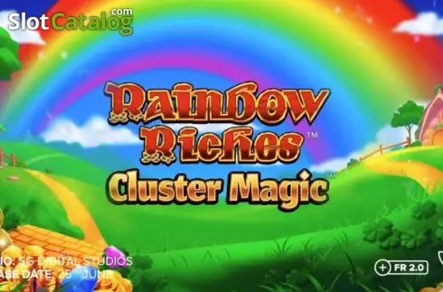 Rainbow Riches Cluster Magic логотип