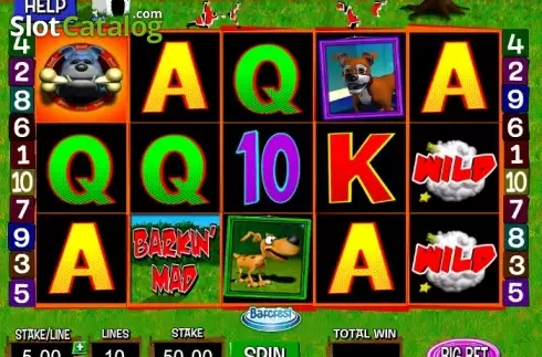 Скрин2. Barkin' Mad слот
