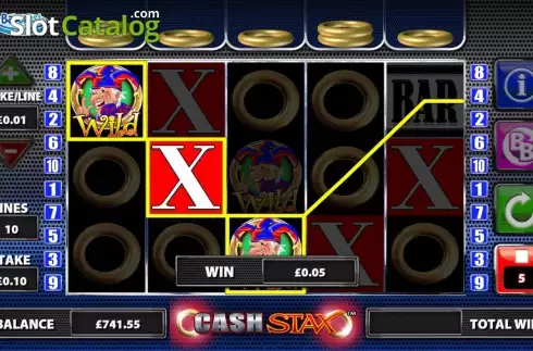 Скрин6. Cash Stax слот