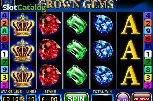 Скрин4. Crown Gems Hi Roller слот