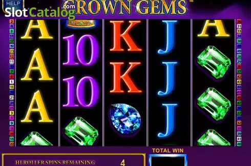 Скрин5. Crown Gems Hi Roller слот