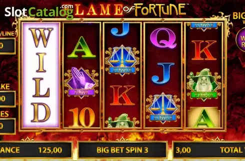 Скрин6. Flame of Fortune слот