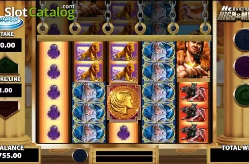 Скрин4. Hercules High & Mighty слот