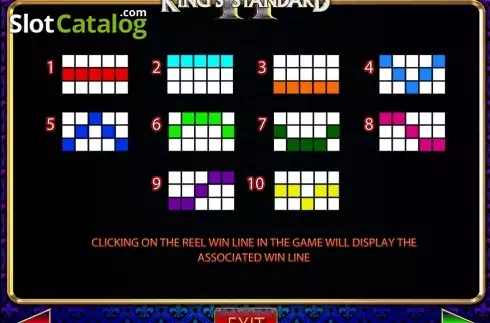 Скрин5. King's Standard II слот