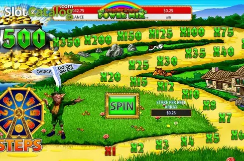 Скрин7. Rainbow Riches Power Mix слот