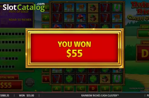 Скрин5. Rainbow Riches Cash Cluster слот