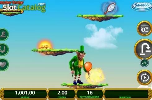 Скрин5. Rainbow Riches Leapin' Leprechauns слот