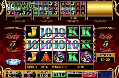 Скрин4. Lucky 5 Reeler слот