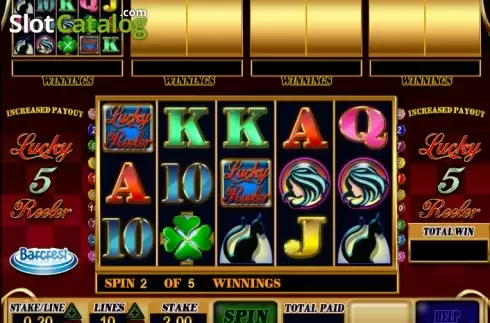 Скрин6. Lucky 5 Reeler слот