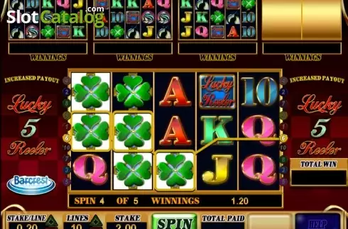 Скрин7. Lucky 5 Reeler слот