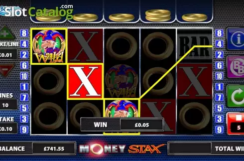 Скрин2. Money Stax слот