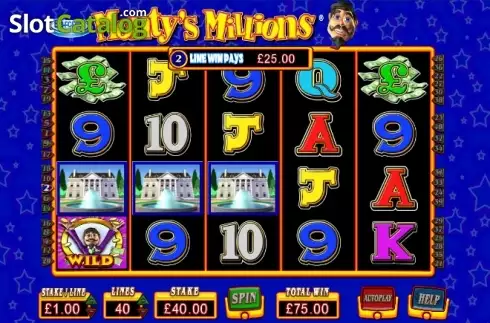 Скрин6. Monty's Millions слот