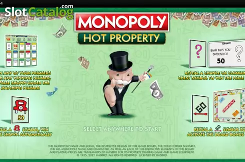 Скрин2. Monopoly Hot Property слот
