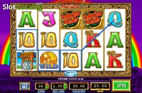 Скрин5. Rainbow Riches слот