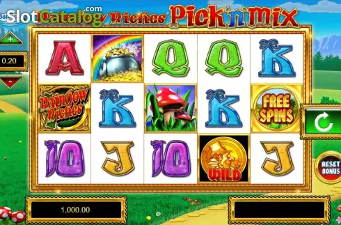 Скрин4. Rainbow Riches Pick'n'Mix слот