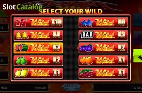 Скрин3. Red Hot Wild слот