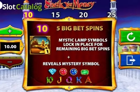 Скрин5. Sheik Yer Money слот