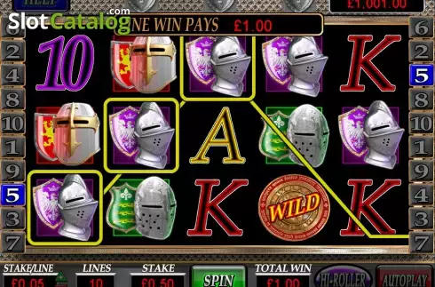 Скрин8. Wild Knights слот