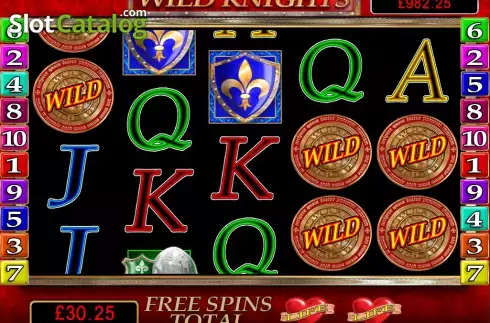 Скрин4. Wild Knights слот