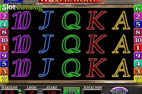 Скрин2. Wild Knights слот