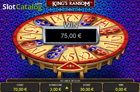 Скрин7. Wild Knights King's Ransom слот