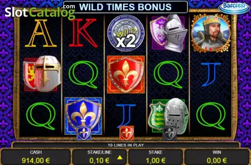 Скрин5. Wild Knights King's Ransom слот