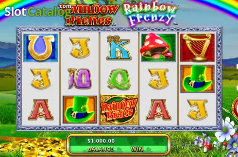 Скрин3. Rainbow Riches Rainbow Frenzy слот