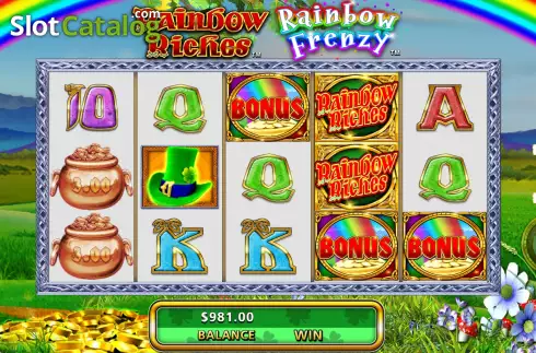 Скрин4. Rainbow Riches Rainbow Frenzy слот