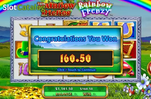 Скрин8. Rainbow Riches Rainbow Frenzy слот